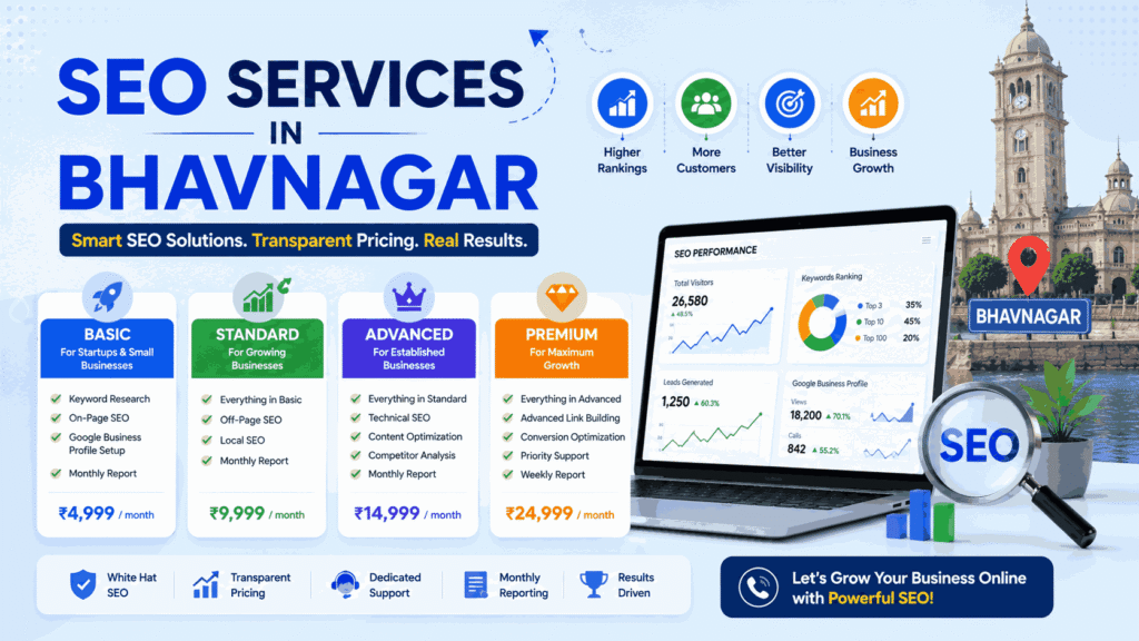 Top 10 SEO Agencies in Bhavnagar