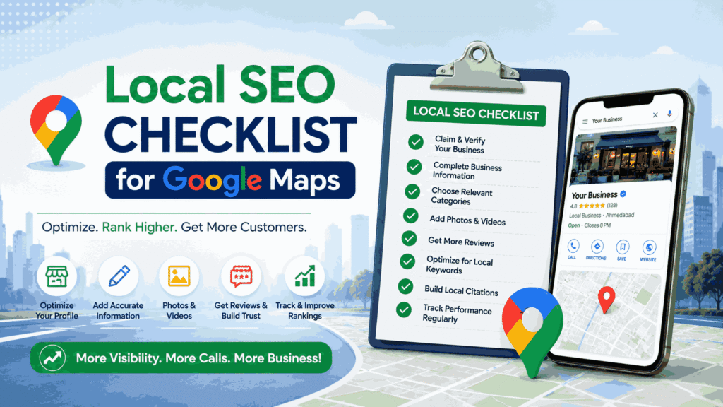 Google Maps SEO strategy Ahmedabad